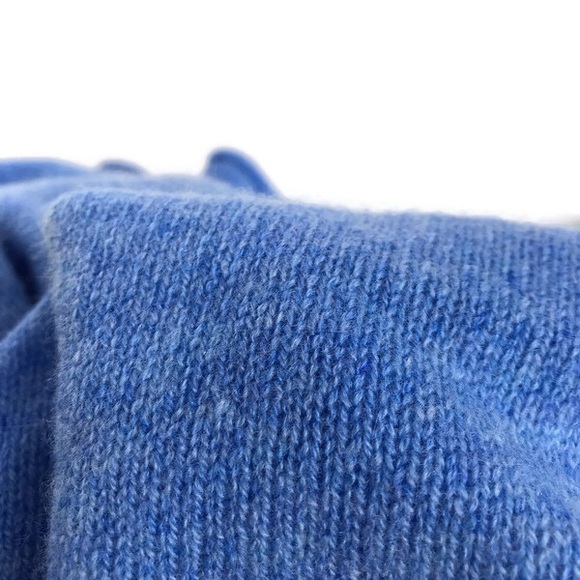 New! Lily Pulitzer Terri 100% Cashmere Blue Wrap - Picture 7 of 7